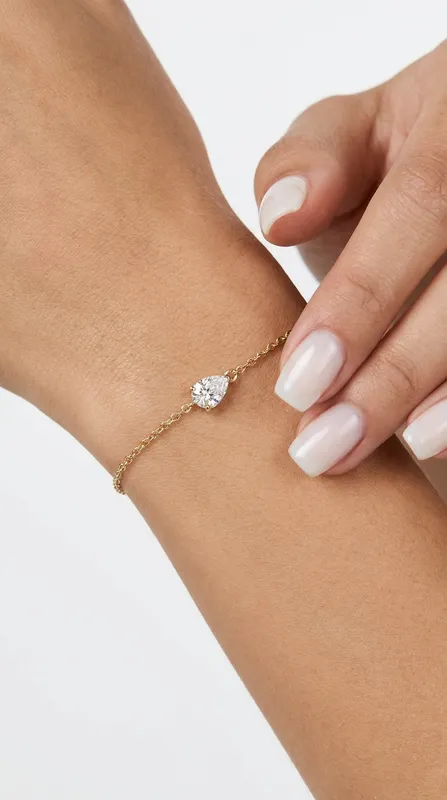 Bracelet Poire porté