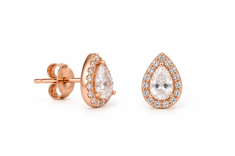 Boucles d'oreilles Shaili porté
